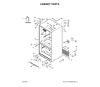 Maytag MFF2558FEZ01 cabinet parts diagram