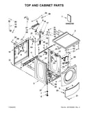 Top and cabinet parts