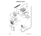 KitchenAid KSF26C7XYY00 icemaker parts diagram