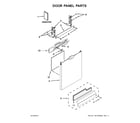 Ikea IUD7555DS3 door panel parts diagram