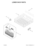 Lower rack parts