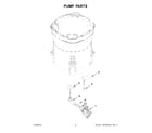 Maytag MVWB755DW0 pump parts diagram