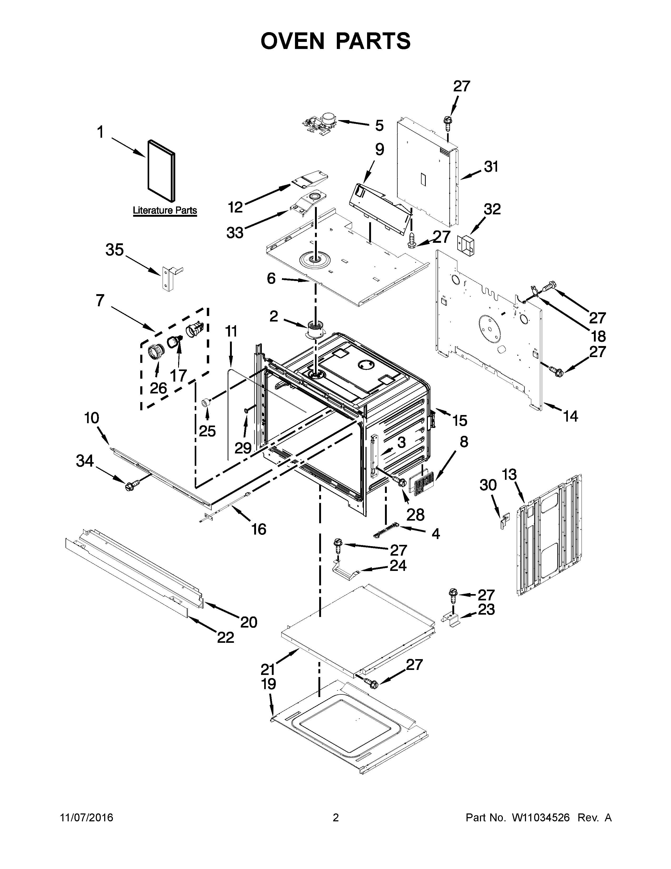 OVEN PARTS