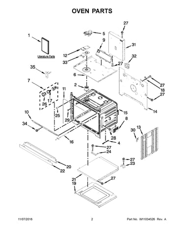 Oven parts