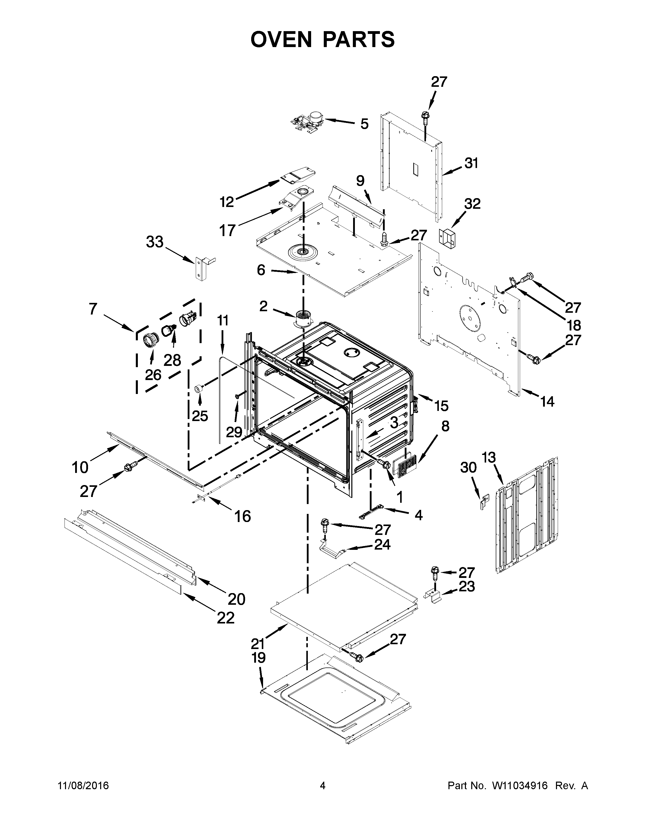 Oven parts