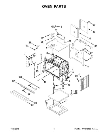 Oven parts