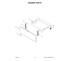 Amana AGS6603SFS0 drawer parts diagram
