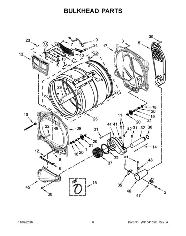 Bulkhead parts