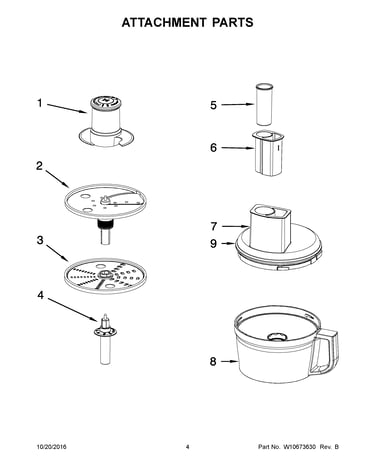 Attachment parts
