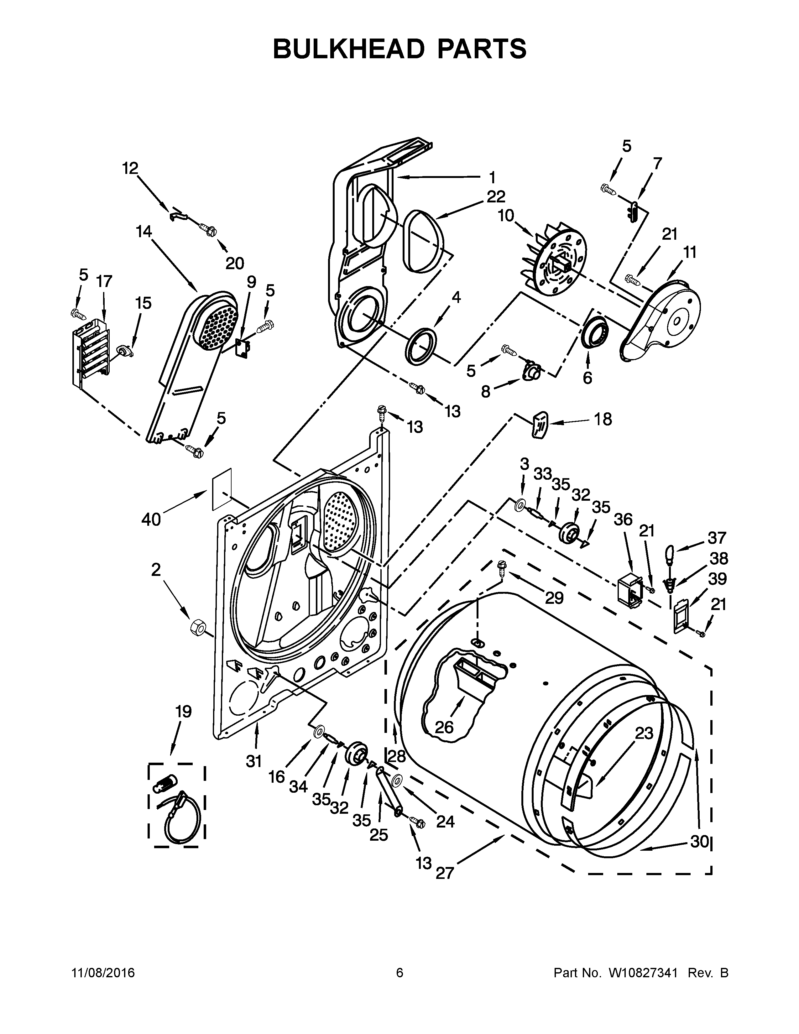 Bulkhead parts