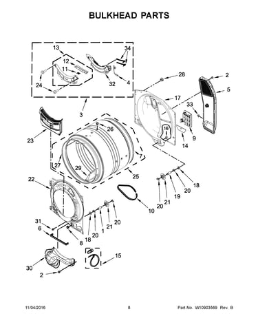 Bulkhead parts