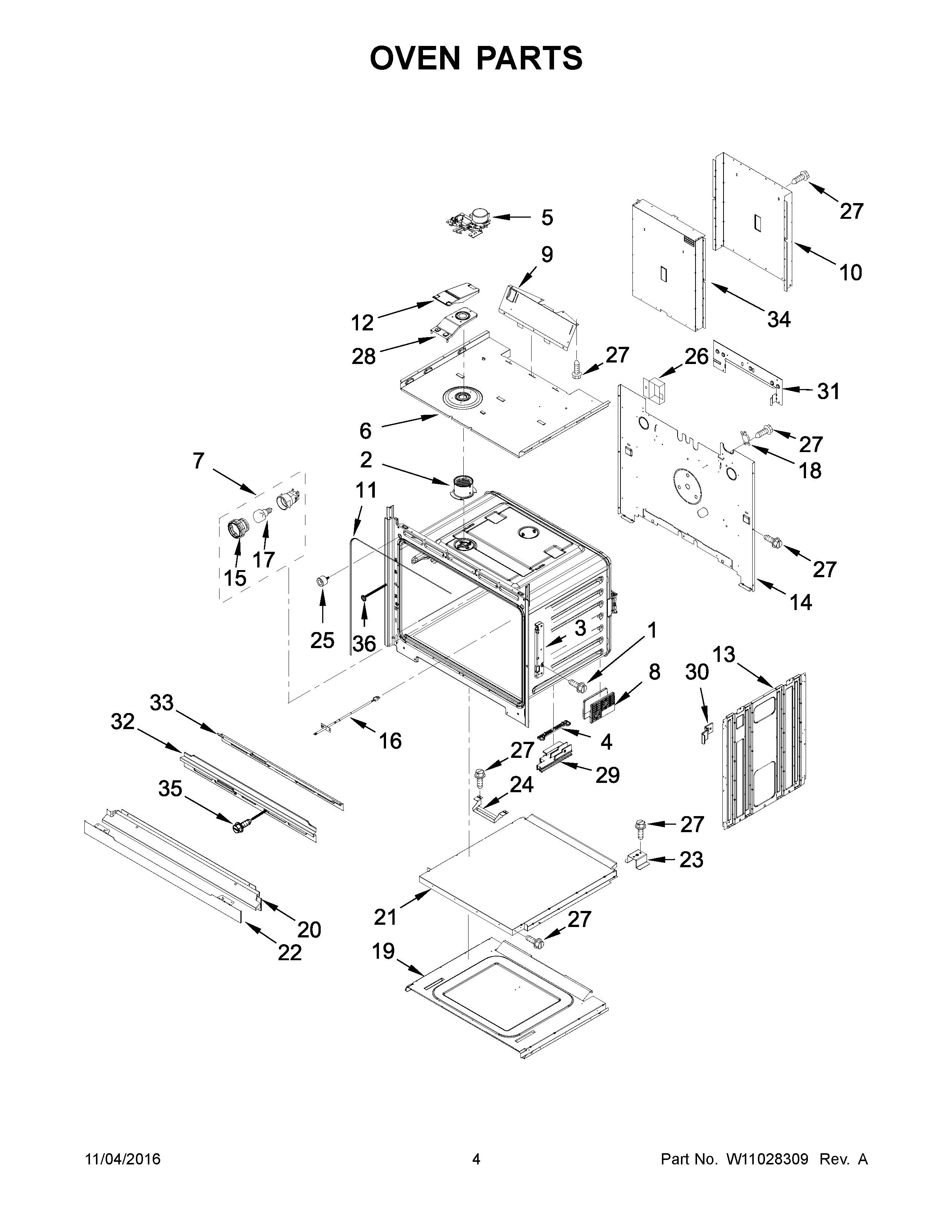 OVEN PARTS