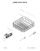 Lower rack parts