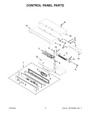 Control panel parts