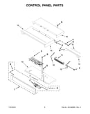 Control panel parts