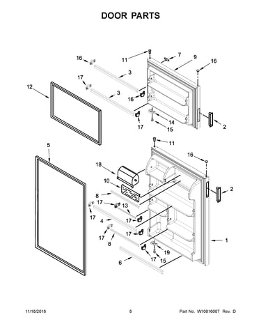 Door parts