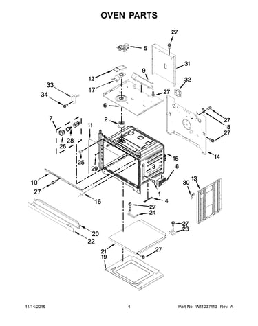 Oven parts