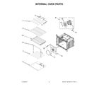 Maytag MEW9530FZ02 internal oven parts diagram