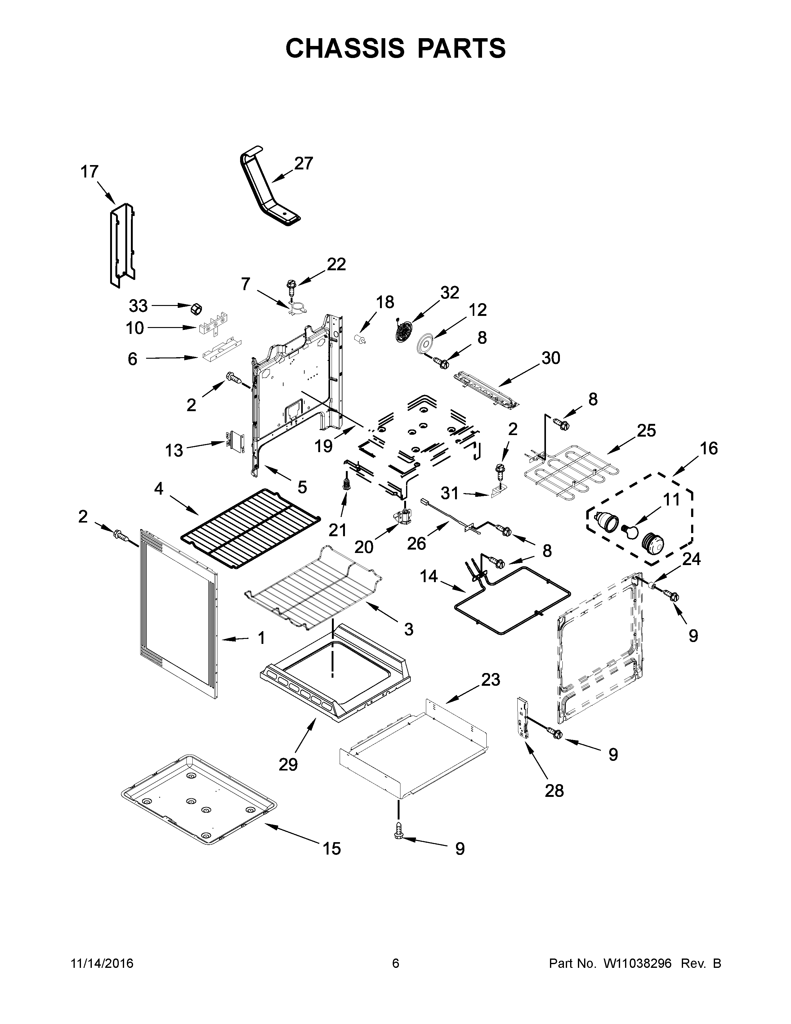 Chassis parts