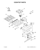 Cooktop parts