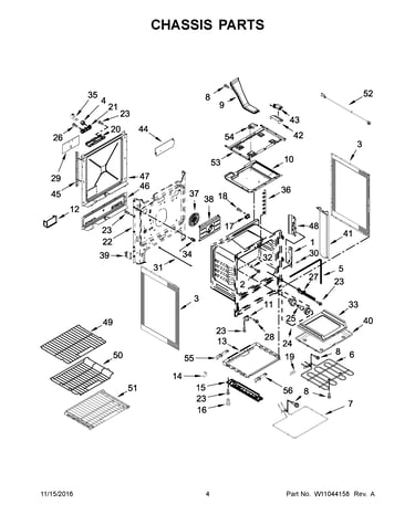 Chassis parts