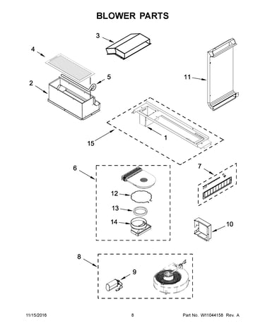 Blower parts
