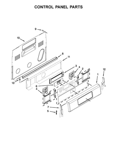 Control panel parts