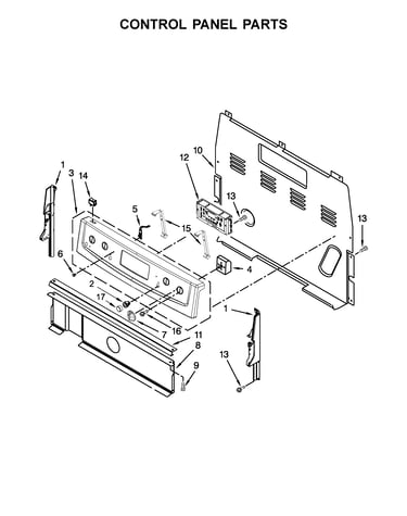 Control panel parts