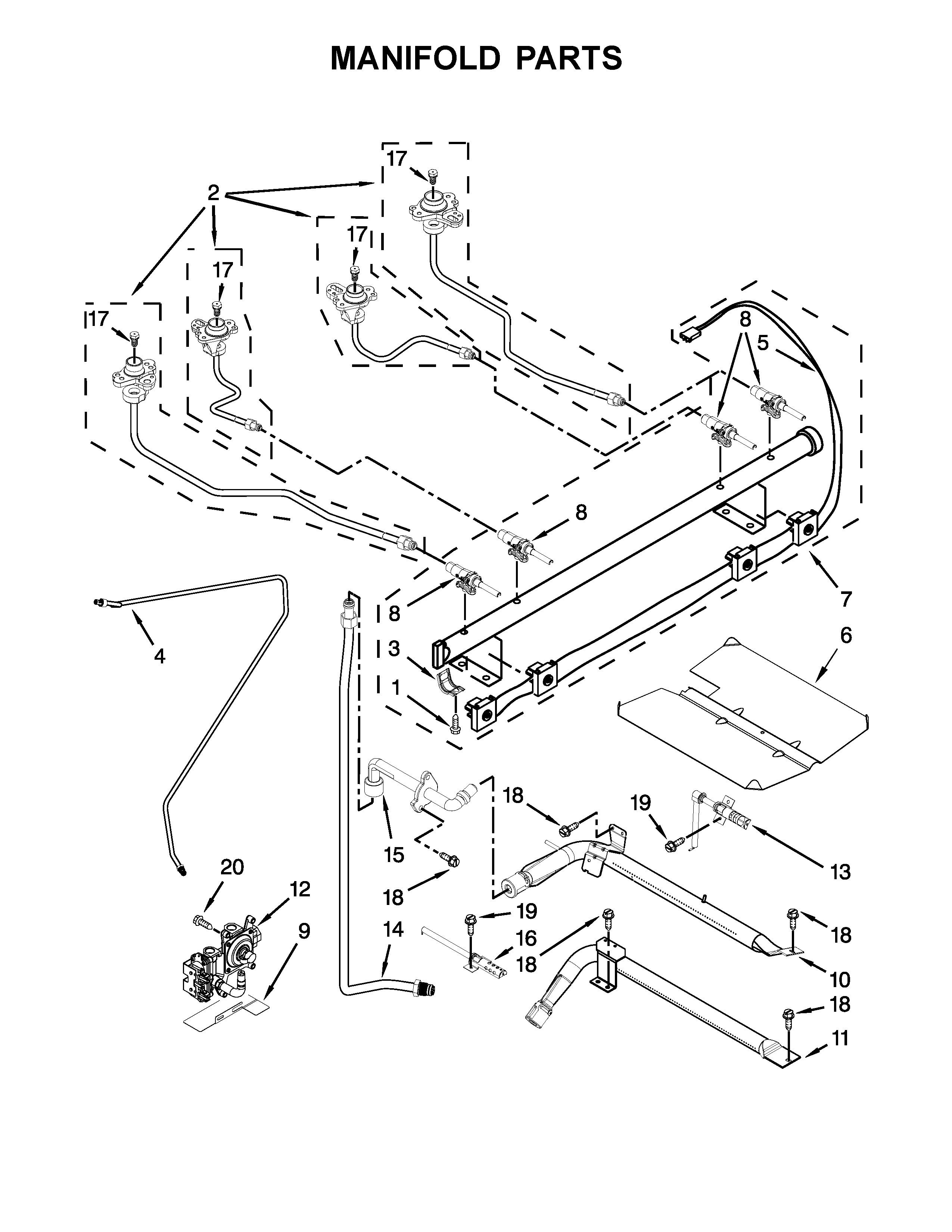 MANIFOLD PARTS