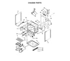 Whirlpool YWFE510S0EW0 chassis parts diagram