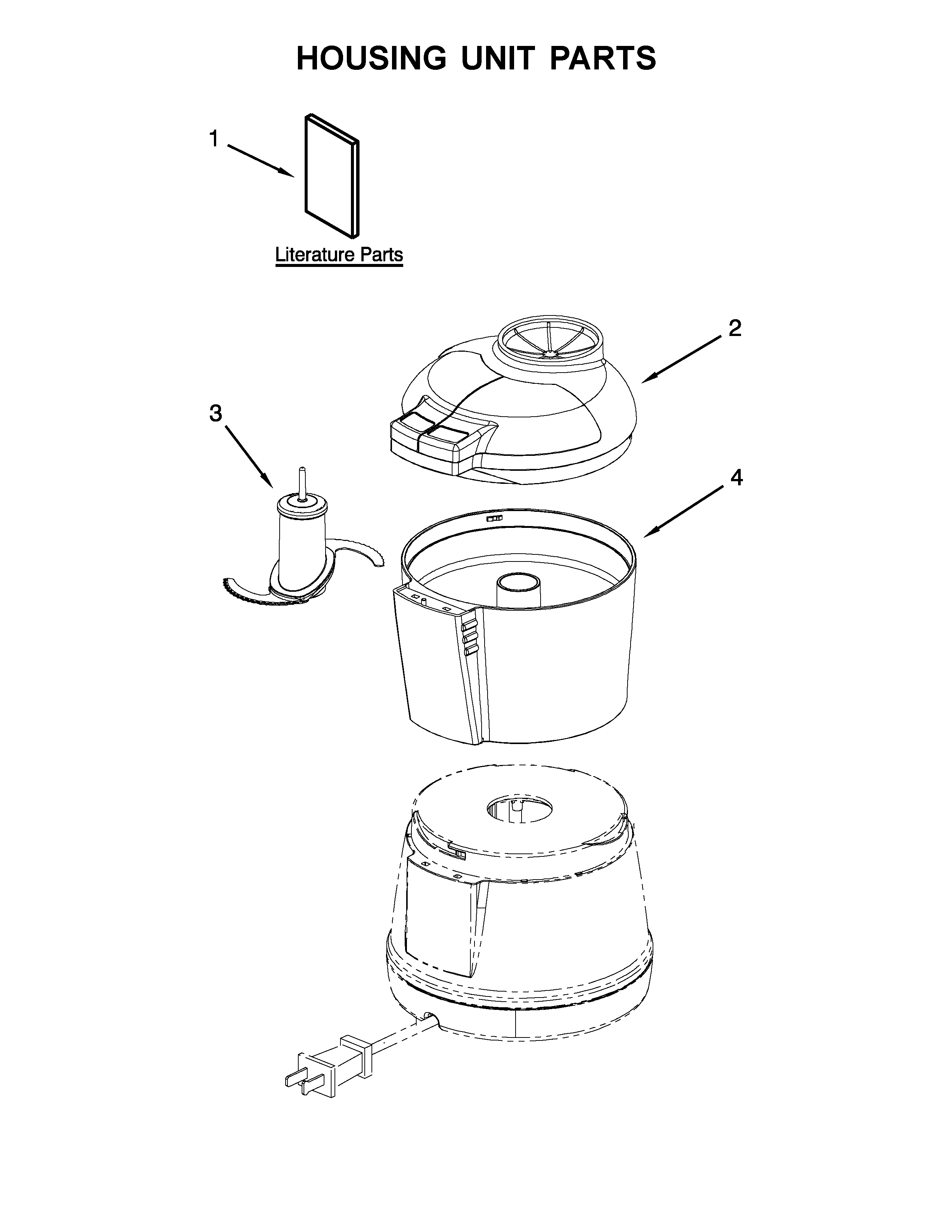 Housing unit parts