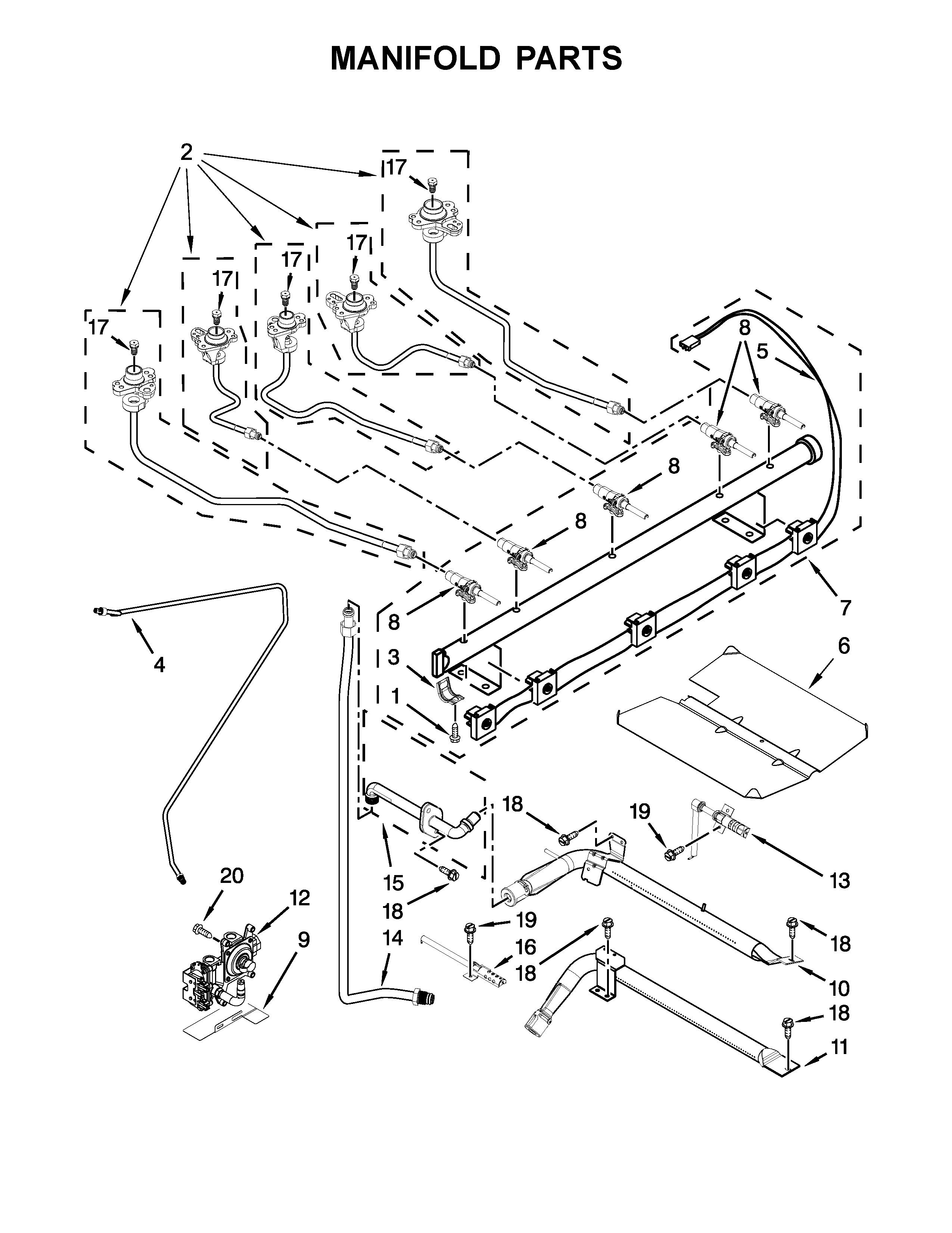 Manifold parts