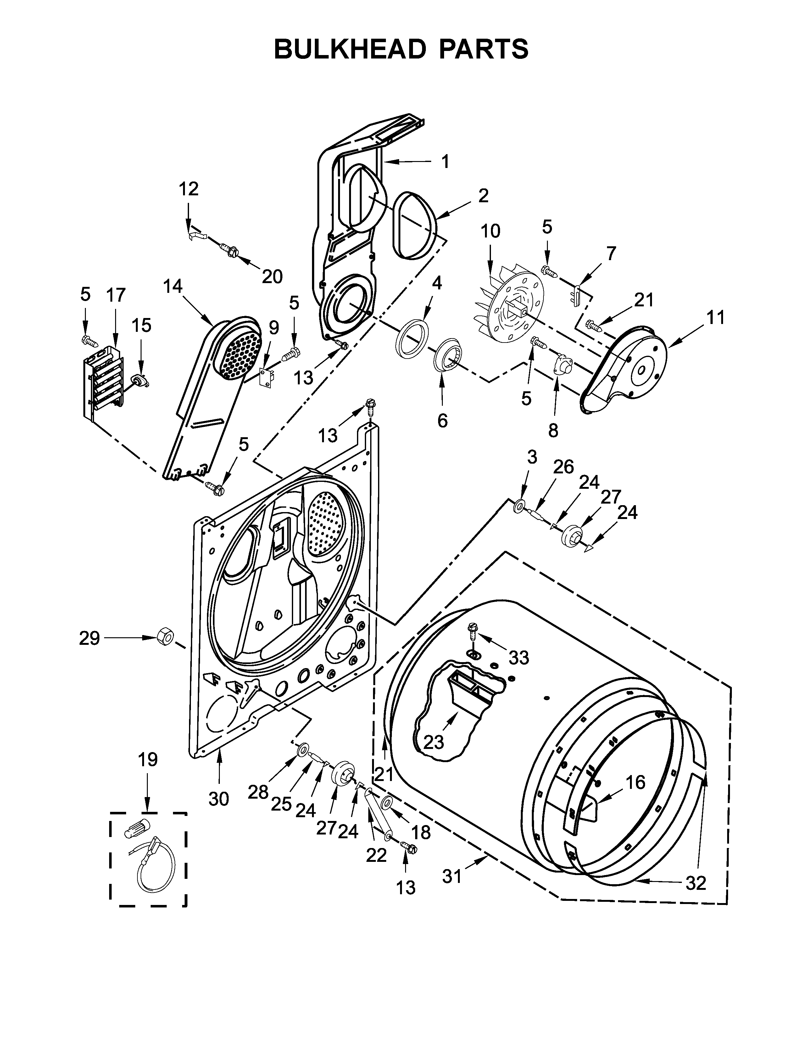 Bulkhead parts