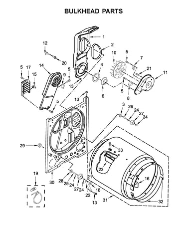 Bulkhead parts