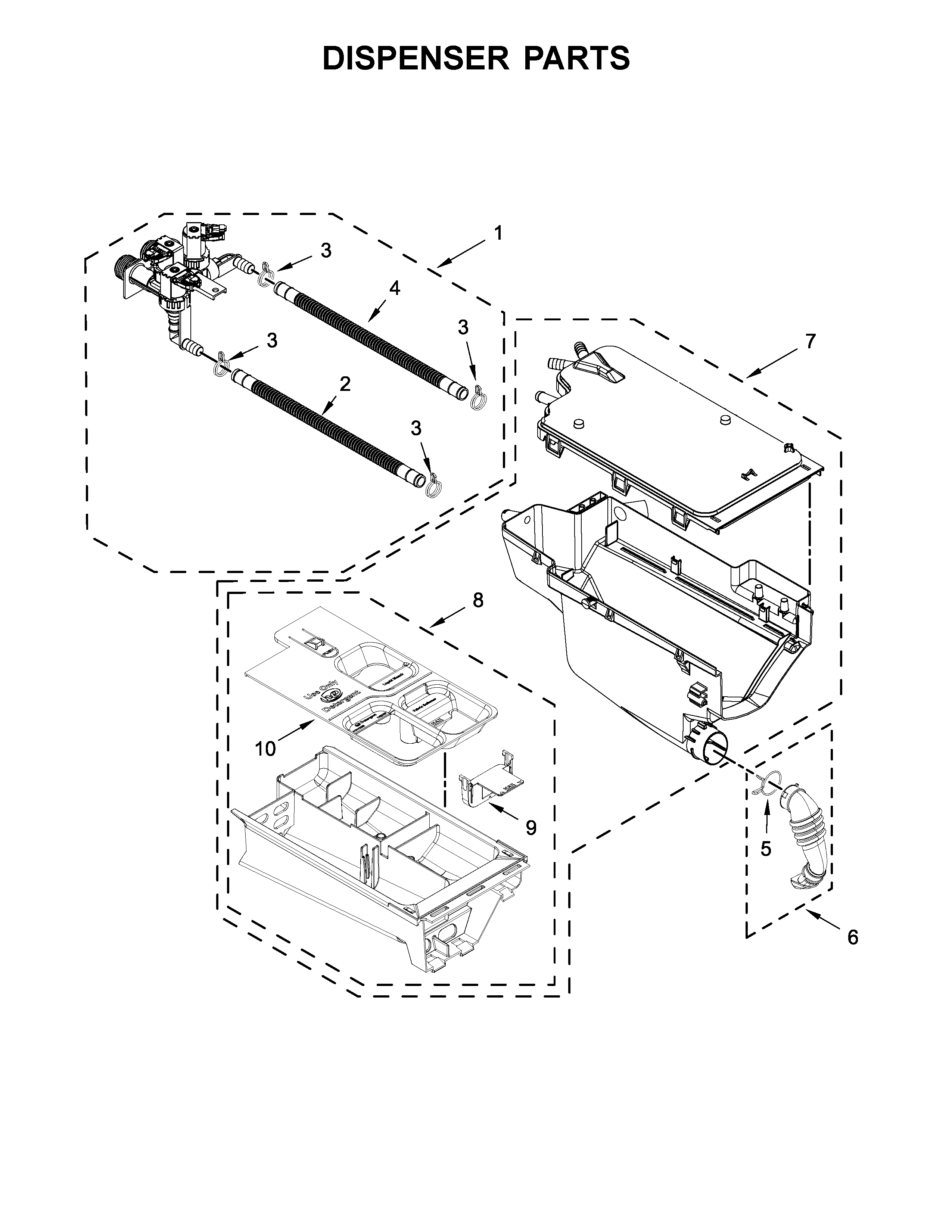 DISPENSER PARTS