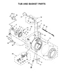 Tub and basket parts