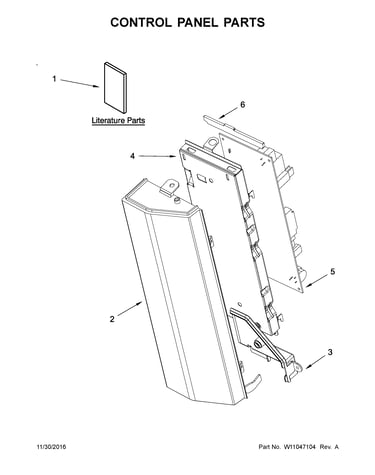 Control panel parts