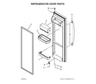 Amana ASI2275FRW00 refrigerator door parts diagram