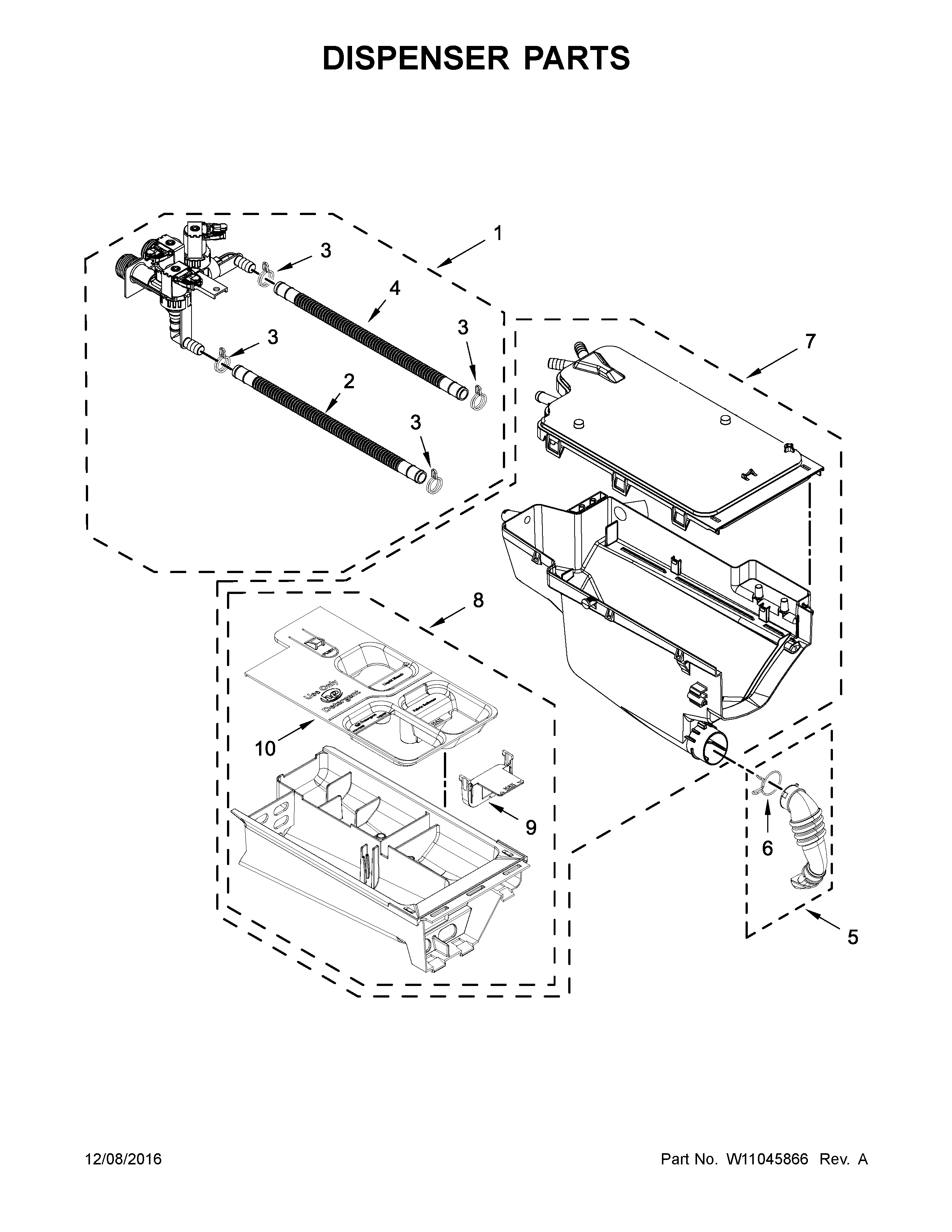 DISPENSER PARTS