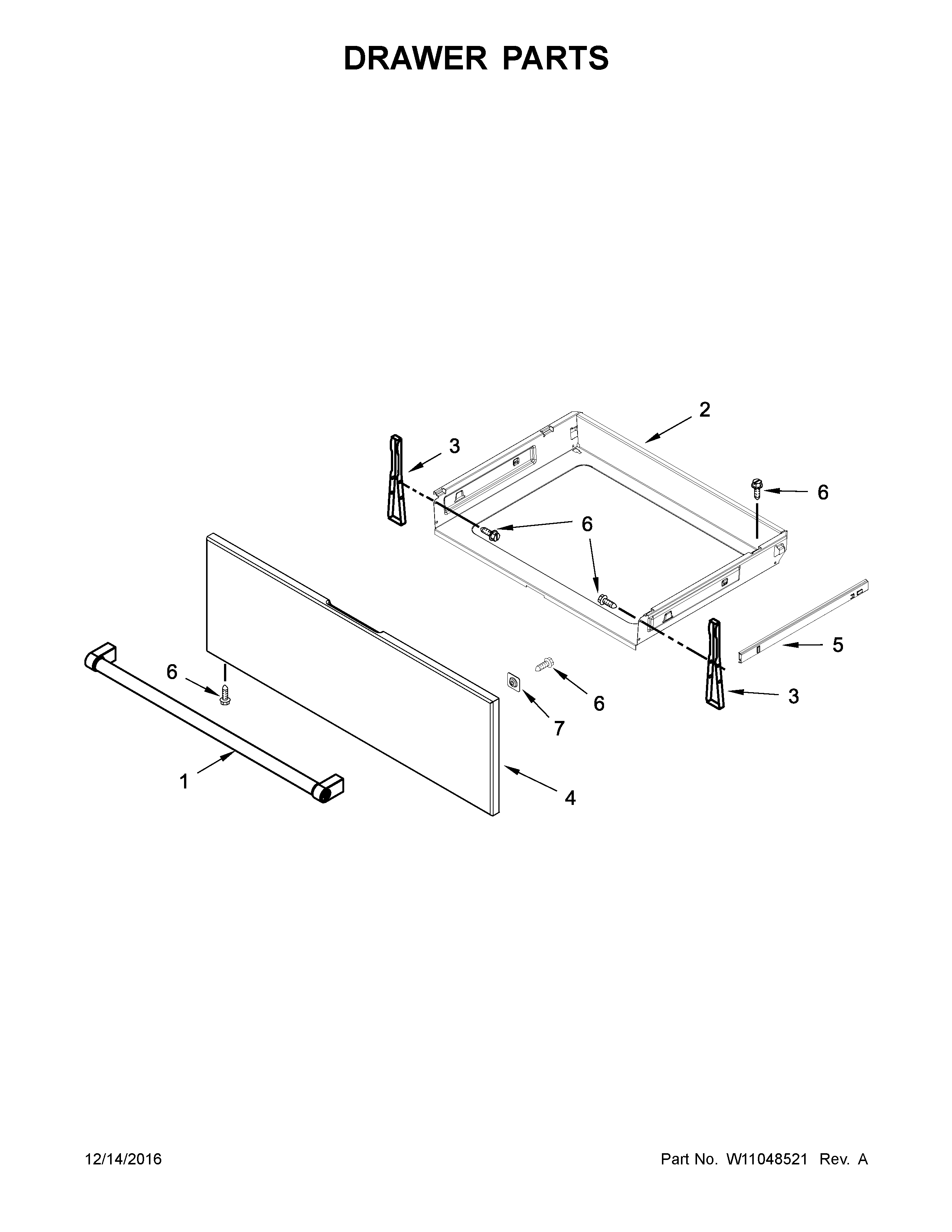 DRAWER PARTS