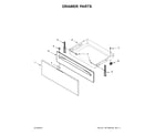 Amana YAES6603SFS0 drawer parts diagram