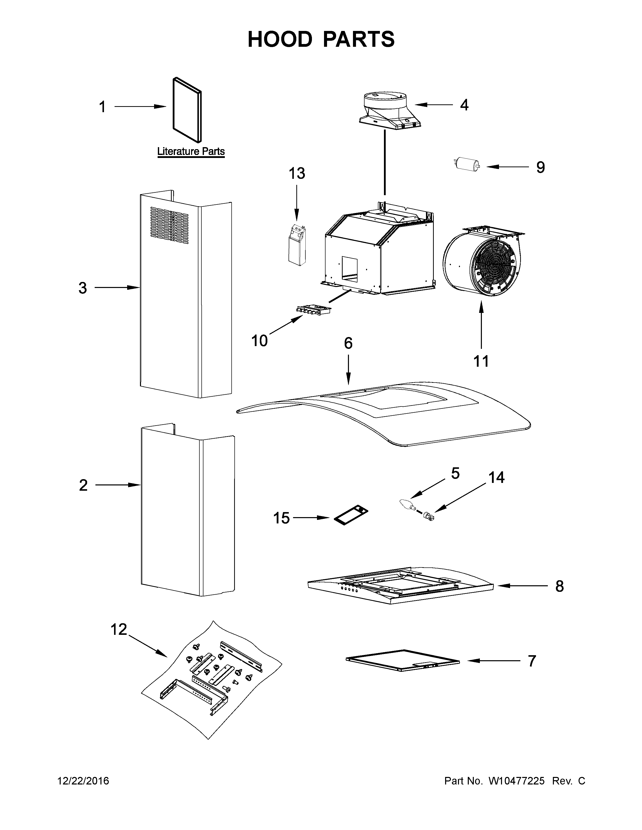 Hood parts