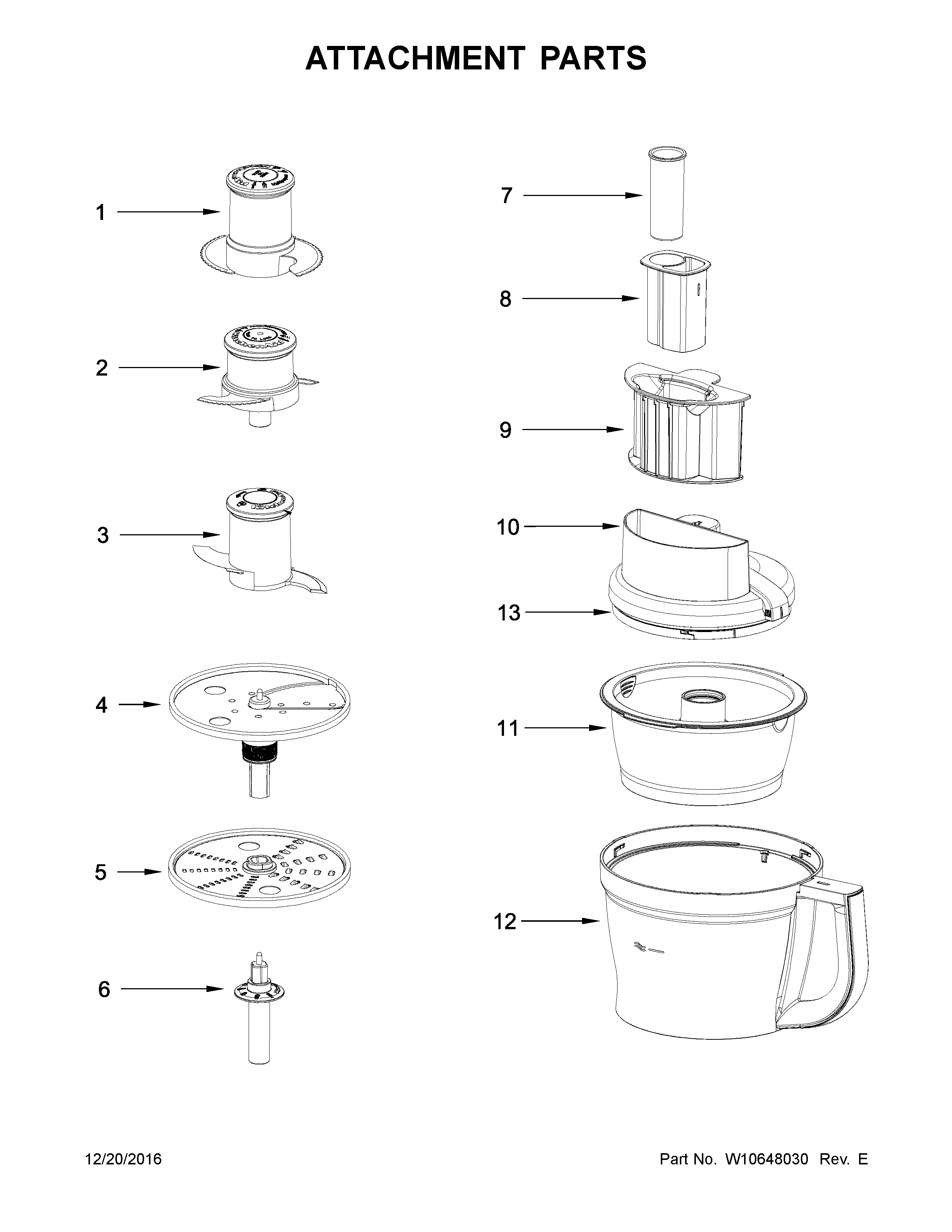 ATTACHEMENT PARTS