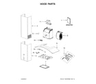 Whirlpool GXW6536DXS3 hood parts diagram