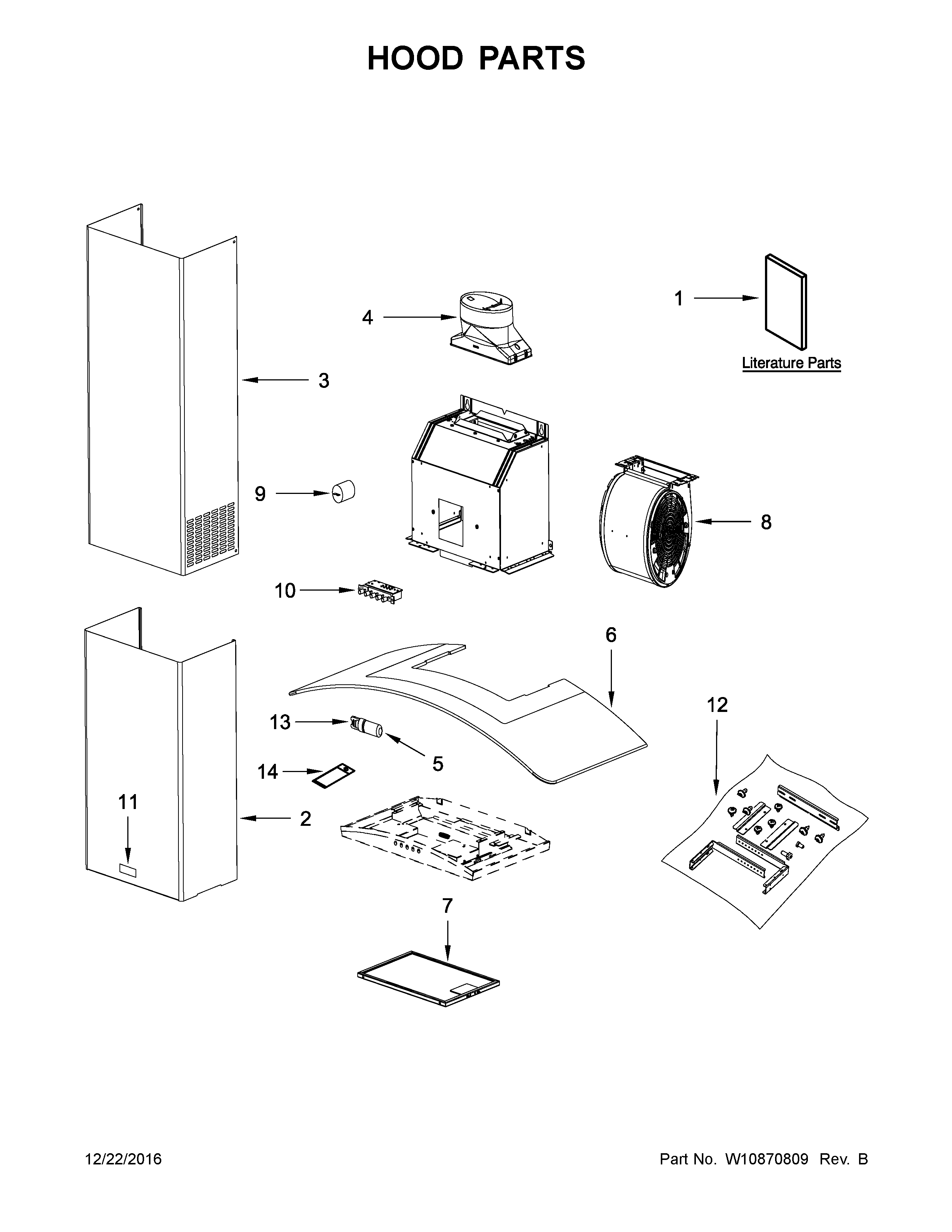 Hood parts