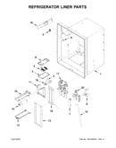 Refrigerator liner parts