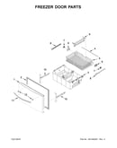 Freezer door parts