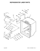 Refrigerator liner parts