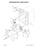 Refrigerator liner parts