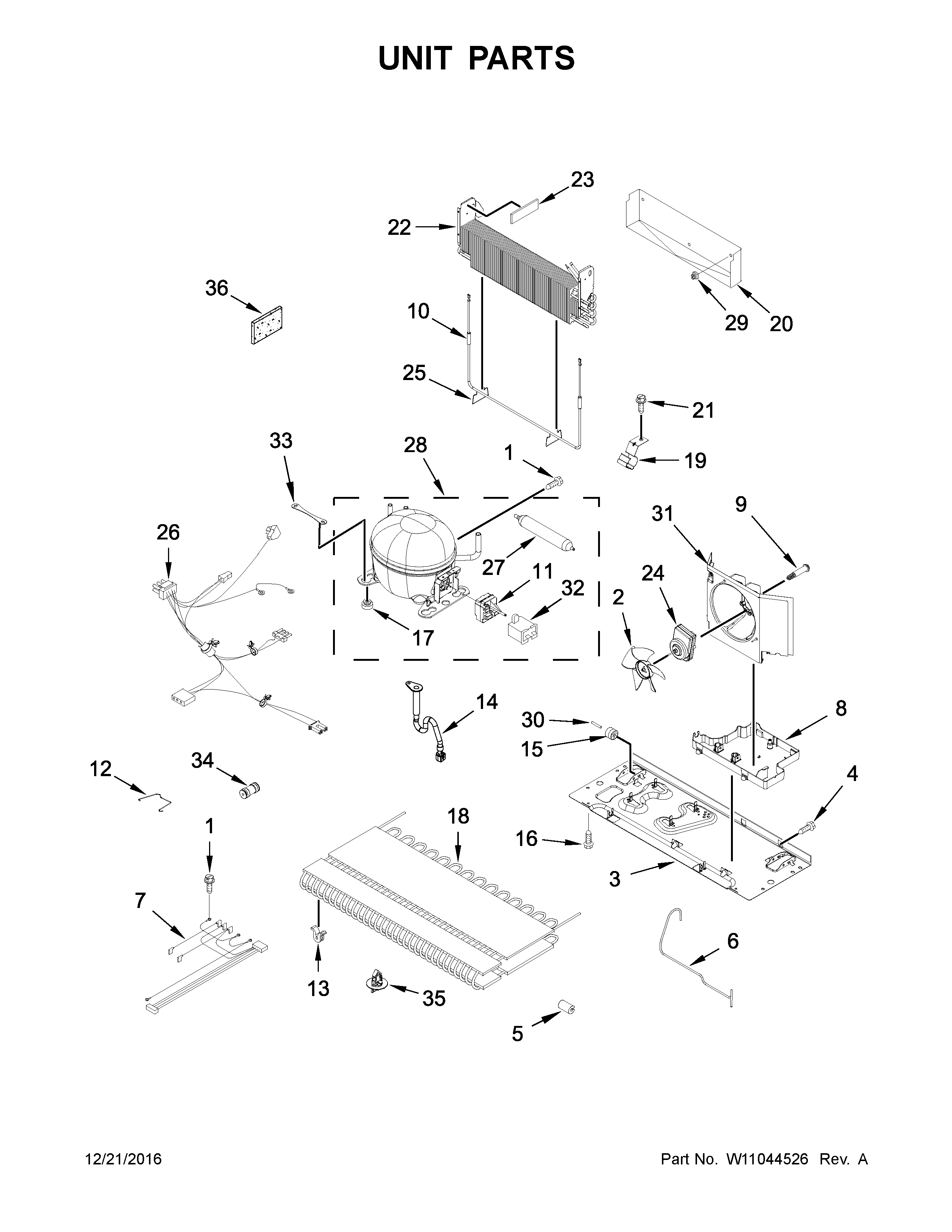 Unit parts
